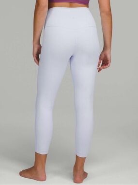 Lululemon Align Pant 25 Pastel Blue Purple Size 4 High Rise Nulu Yoga